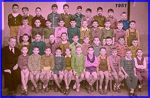 ECOLE JEAN MACE GARCONS 1951 CM1 M_ GONZALES
